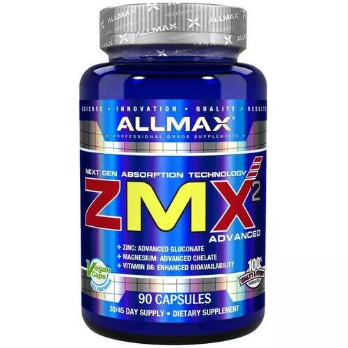ALLMAX Nutrition, ZMX2 High-Absorbtion Magnesium Chelate, 90 Capsules Review