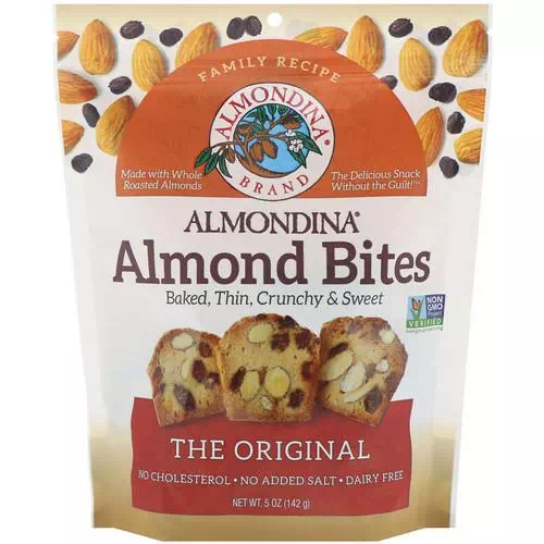 Almondina, Almond Bites, The Original, 5 oz (142 g) Review