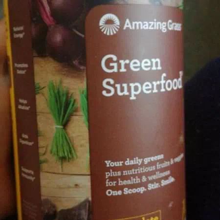 Amazing Grass, Greens, Superfood Blends, Cacao