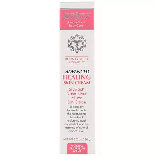 American Biotech Labs, Advanced Healing Skin Cream, Natural Grapefruit Scent, 1.2 oz (34 g) Review