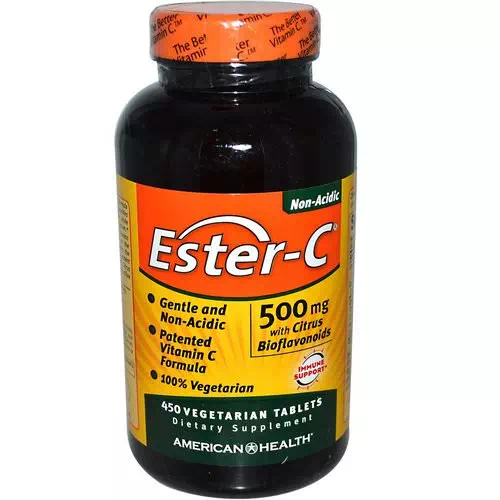 American Health, Ester-C, with Citrus Bioflavonoids, 500 mg, 450 Veggie Tabs Review