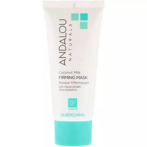 Andalou Naturals, Coconut Milk Firming Mask, Quenching, 1.8 fl oz (53 g) Review