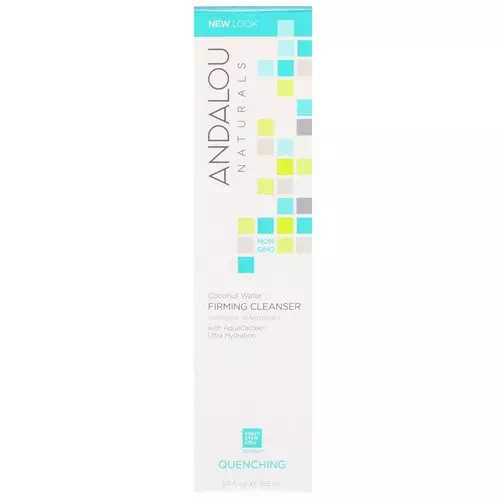 Andalou Naturals, Coconut Water Firming Cleanser, Quenching, 5.5 fl oz (163 ml) Review