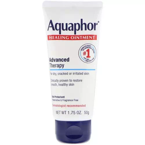 Aquaphor, Healing Ointment, Skin Protectant, 1.75 oz (50 g) Review