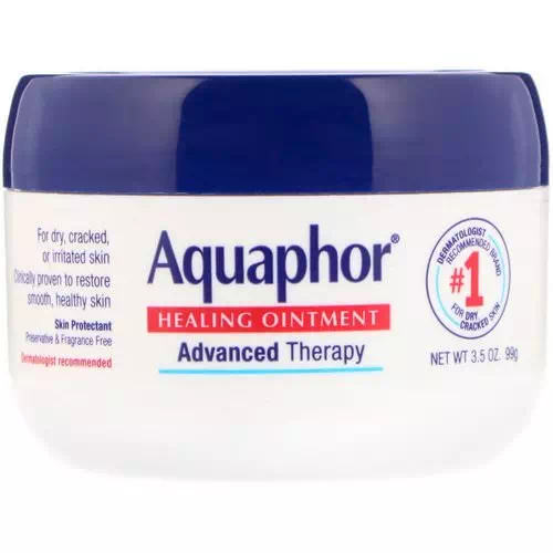 Aquaphor, Healing Ointment, Skin Protectant, 3.5 oz (99 g) Review