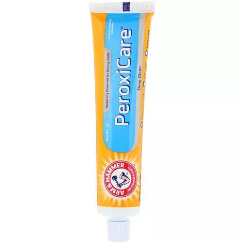 Arm & Hammer, PeroxiCare, Deep Clean Toothpaste, Fresh Mint, 6.0 oz (170 g) Review