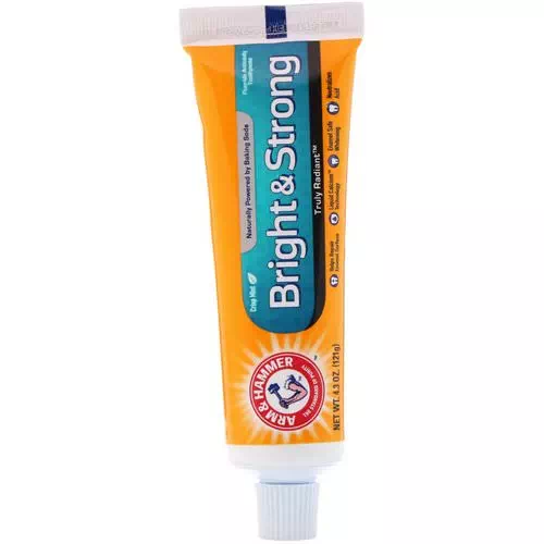 Arm & Hammer, Truly Radiant, Bright & Strong Toothpaste, Crisp Mint, 4.3 oz (121 g) Review