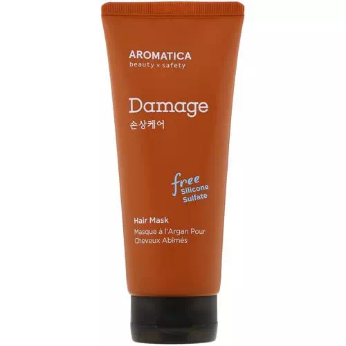 Aromatica, Argan Hair Mask, Damage Care, 6.3 oz (180 g) Review