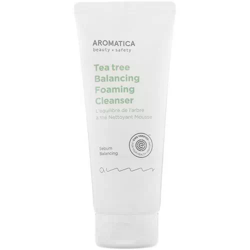 Aromatica, Tea Tree Balancing Foaming Cleanser, 6.3 oz (180 g) Review