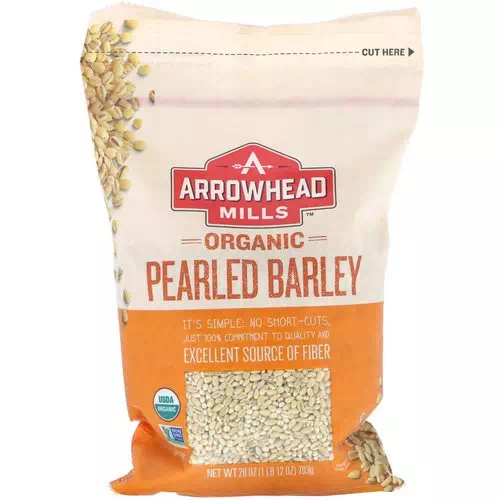 Arrowhead Mills, Organic Pearled Barley, 1 lb (793 g) Review