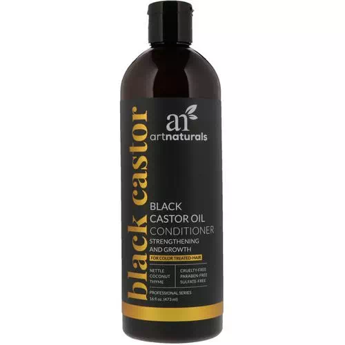 Artnaturals, Black Castor Oil Conditioner, Strengthening and Growth, 16 fl oz (473 ml) Review