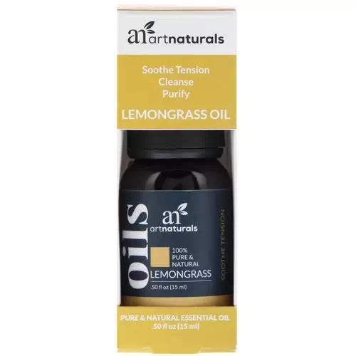 Artnaturals, Lemongrass Oil, .50 fl oz (15 ml) Review
