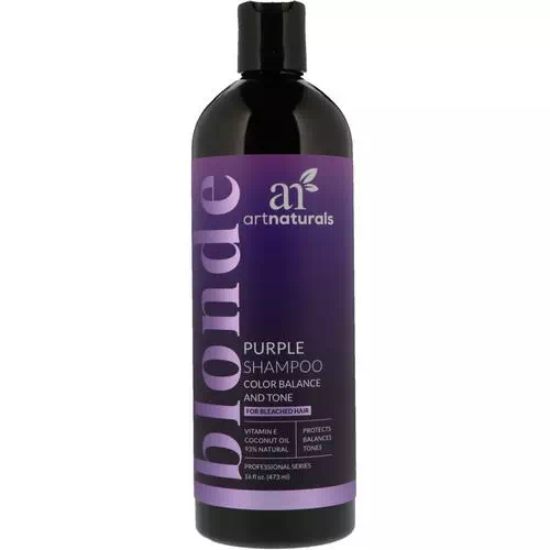Artnaturals, Purple Shampoo, Color Balance and Tone, 16 fl oz (473 ml) Review