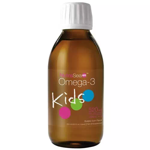 Ascenta, NutraSea Kids, Omega-3, Bubble Gum Flavor, 6.8 fl oz (200 ml) Review