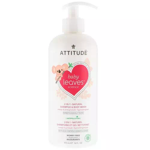 attitude 2 in 1 shampoo and body wash