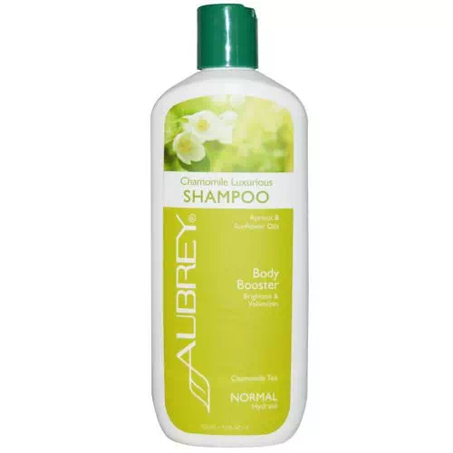 Aubrey Organics, Chamomile Luxurious Shampoo, Body Booster, Normal, 11 fl oz (325 ml) Review