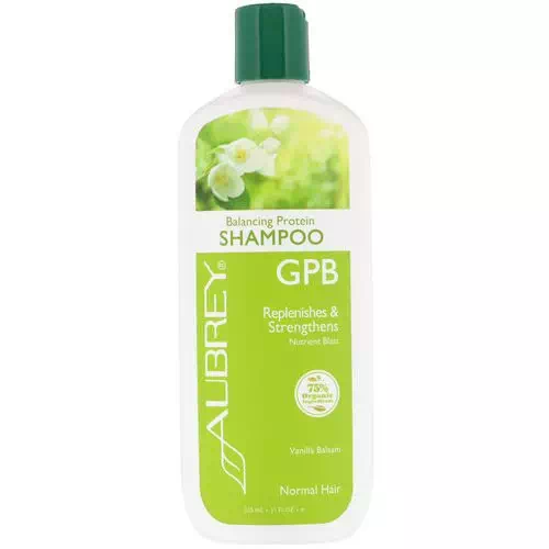 Aubrey Organics, GPB, Balancing Protein Shampoo, Normal Hair, Vanilla Balsam, 11 fl oz (325 ml) Review