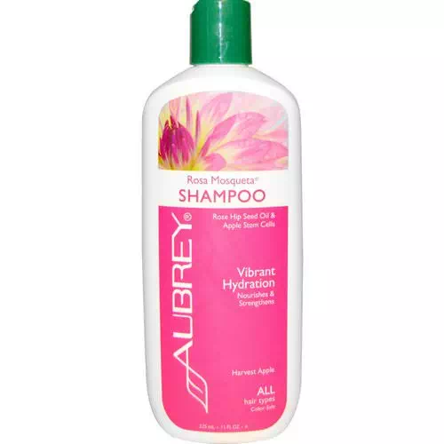 Aubrey Organics, Rosa Mosqueta Shampoo, Vibrant Hydration, All Hair Types, 11 fl oz (325 ml) Review