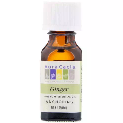 Aura Cacia, 100% Pure Essential Oil, Ginger, .5 fl oz (15 ml) Review