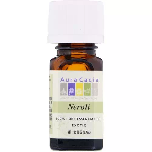 Aura Cacia, 100% Pure Essential Oil, Neroli, .125 fl oz (3.7 ml) Review