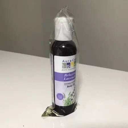 Aura Cacia, Aromatherapy Body Oil, Relaxing Lavender, 4 fl oz (118 ml) Review