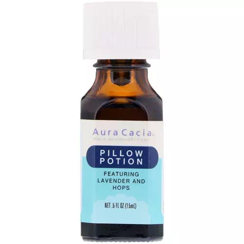 Aura Cacia, Pillow Potion, Lavender And Hops, .5 fl oz (15 ml) Review