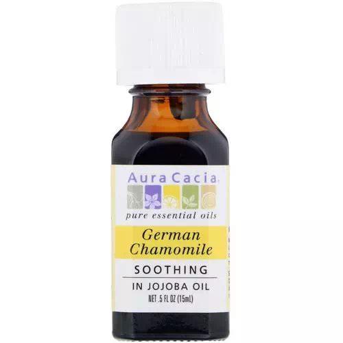 Aura Cacia, Pure Essential Oil, German Chamomile, .5 fl oz (15 ml) Review