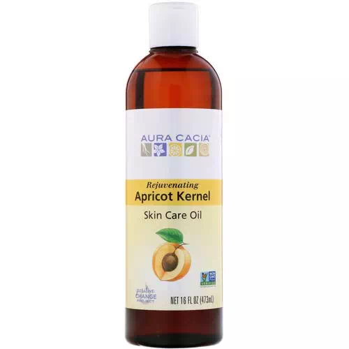 Aura Cacia, Skin Care Oil, Rejuvenating Apricot Kernel, 16 fl oz (473 ml) Review