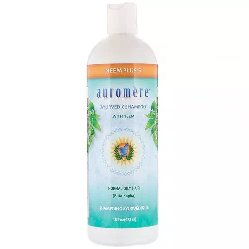 Auromere, Ayurvedic Shampoo with Neem, Neem Plus 5, 16 fl oz (473 ml) Review