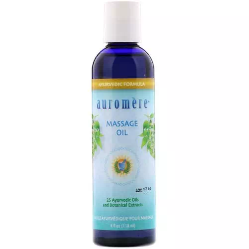 Auromere, Massage Oil, 4 oz (118 ml) Review