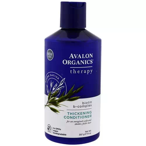 Avalon Organics, Thickening Conditioner, Biotin B-Complex Therapy, 14 oz (397 g) Review
