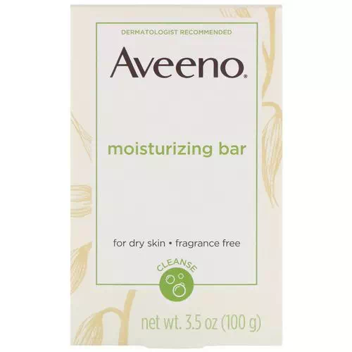 Aveeno, Moisturizing Bar With Nourishing Oat, Fragrance Free, 3.5 oz (100 g) Review