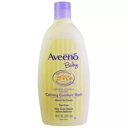 Aveeno, Baby, Calming Comfort Bath, Lavender & Vanilla, 18 fl oz (532 ml) Review