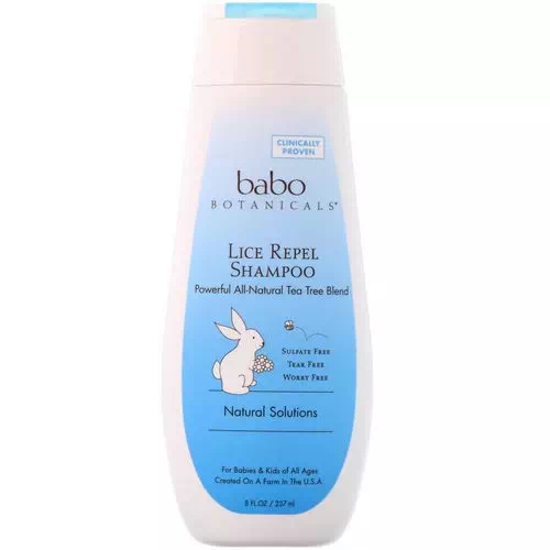 Babo Botanicals, Lice Repel Shampoo, 8 fl oz (237 ml) Review