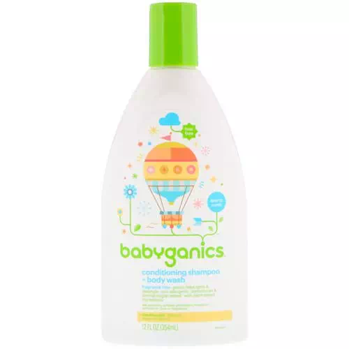 BabyGanics, Conditioning Shampoo + Body Wash, Fragrance Free, 12 fl oz (354 ml) Review