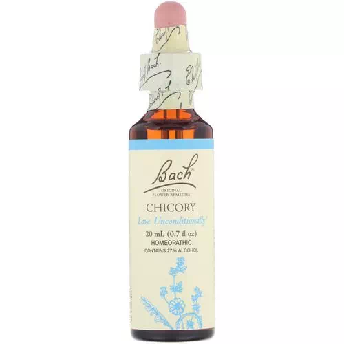 Bach, Original Flower Remedies, Chicory, 0.7 fl oz (20 ml) Review