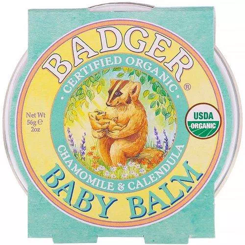 Badger Company, Organic, Baby Balm, Chamomile & Calendula, 2 oz (56 g) Review