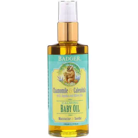 Badger Company, Baby Oil, Body, Massage Oils