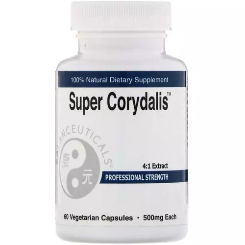Balanceuticals, Super Corydalis, Professional Strength, 500 mg, 60 Vegetarian Capsules Review