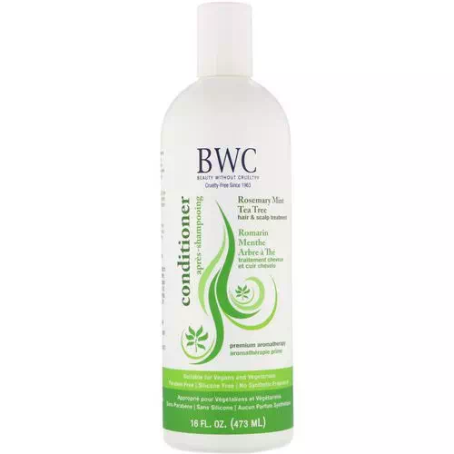 Beauty Without Cruelty, Conditioner, Rosemary Mint Tea Tree, 16 fl oz (473 ml) Review
