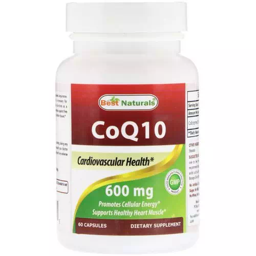 Best Naturals, CoQ10, 600 mg, 60 Capsules Review