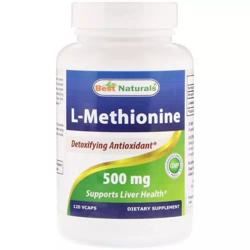 Best Naturals, L-Methionine, 500 mg, 120 Vcaps Review