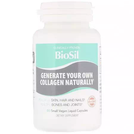 BioSil by Natural Factors, Collagen Supplements, Collagen, Beauty