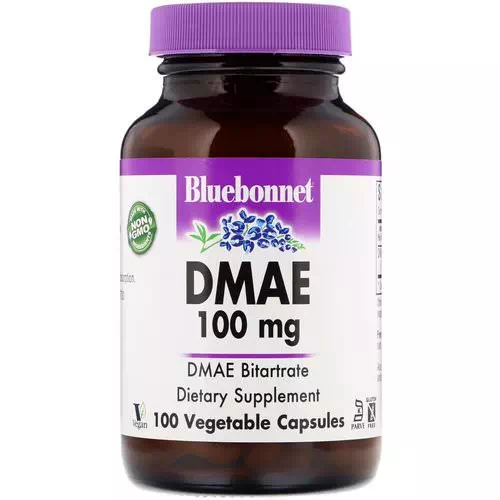 Bluebonnet Nutrition, DMAE, 100 mg, 100 Vegetable Capsules Review