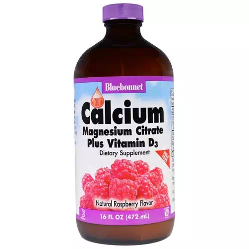 Bluebonnet Nutrition, Liquid Calcium, Magnesium Citrate Plus Vitamin D3, Natural Raspberry Flavor, 16 fl oz (472 ml) Review