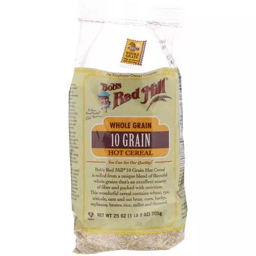 Bob's Red Mill, 10 Grain Hot Cereal, Whole Grain, 1.56 lbs (708 g) Review