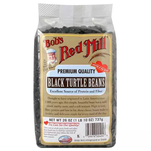 Bob's Red Mill, Black Turtle Beans, 1.6 lbs (737 g) Review