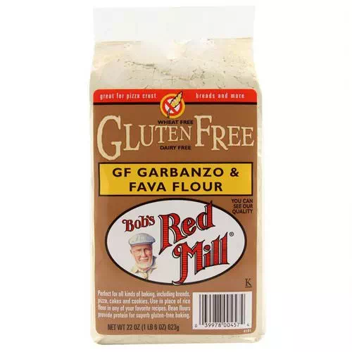 Bob's Red Mill, GF Garbanzo & Fava Flour, 22 oz (623 g) Review