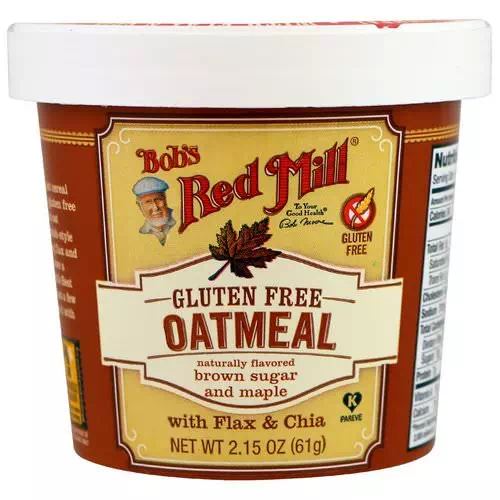 Bob's Red Mill, Oatmeal, Brown Sugar and Maple, 2.15 oz (61 g) Review