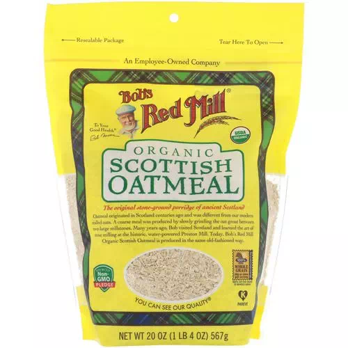 Bob's Red Mill, Organic Scottish Oatmeal, 20 oz (567 g) Review